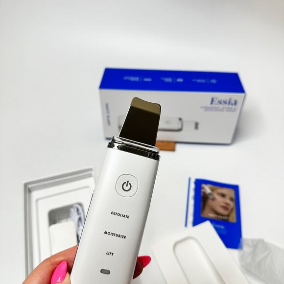 NWT Vanity Planet Essia Ultrasonic Lifting & Exfoliating Moisturizing Face Wand - Picture 7 of 10